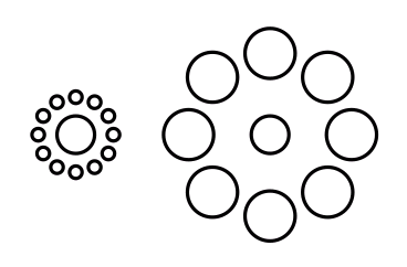 Ebbinghaus illusion